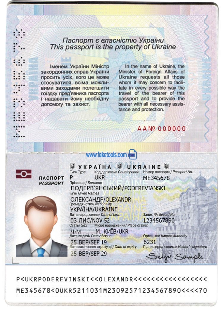 Editable blank Italy driver license template psd pdf download