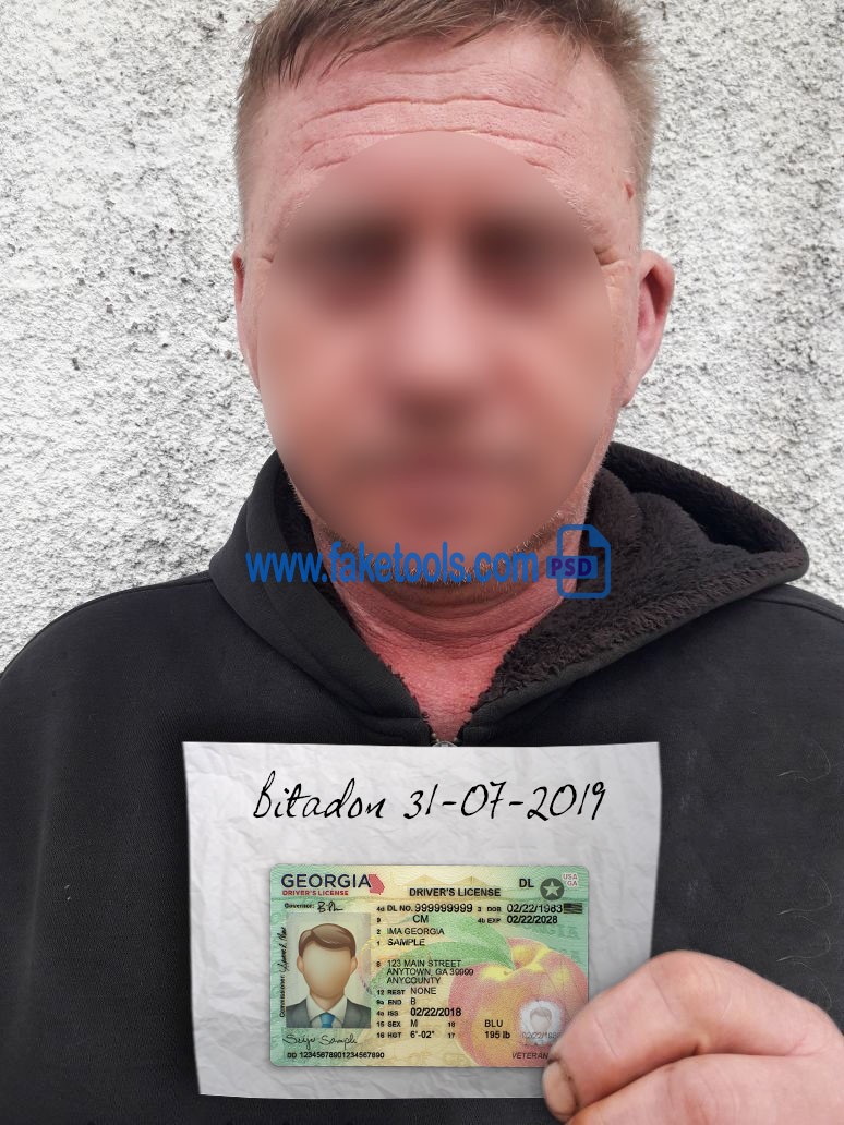 Passport Selfie template psd